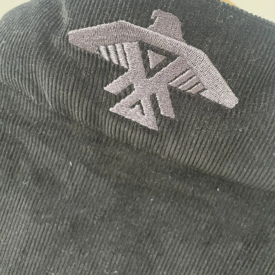 Reversible Thunderbird Corduroy Vest - Black Multi Sample sold by Ginew product image thumbnail 3