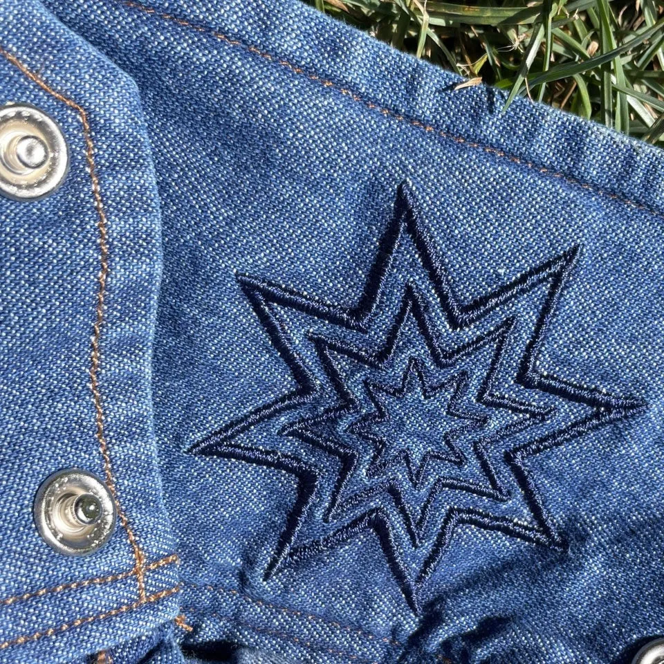 Western Snap Shirt Washed Chambray sold by Ginew product image thumbnail 5