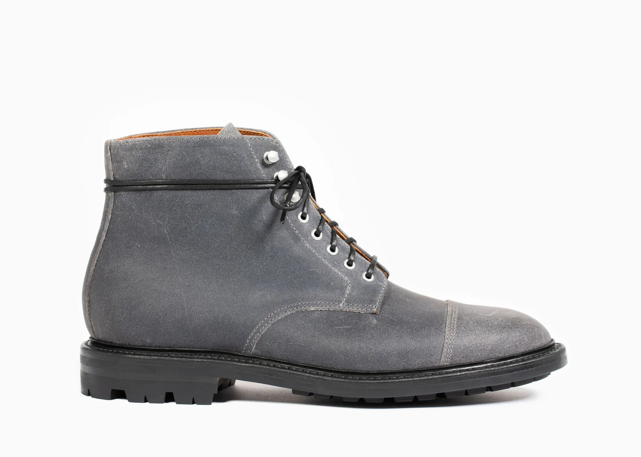 Cap Toe Boot Frost Waxed Commander sold by Grant Stone