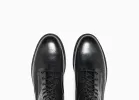 Combat Boot Nero Nappa sold by Grant Stone
