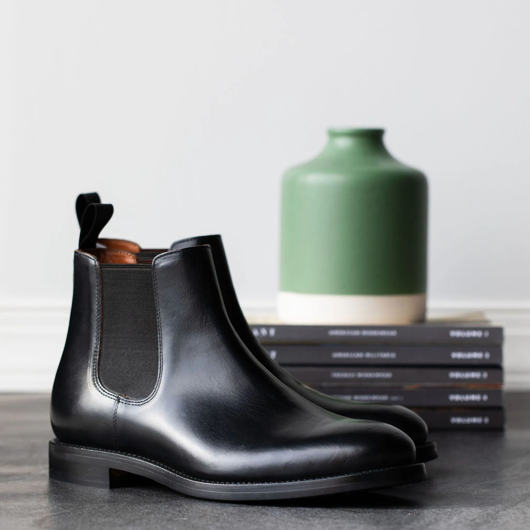 Chelsea Boot - Black Chromexcel sold by Grant Stone product image thumbnail 5