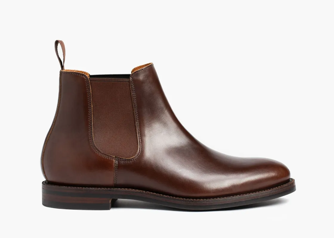 Chelsea Boot - Crimson Chromexcel sold by Grant Stone