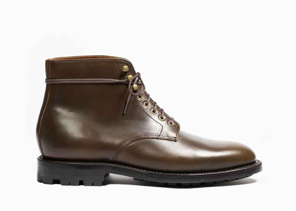 Edward Boot Dark Olive Chromexcel sold by Grant Stone