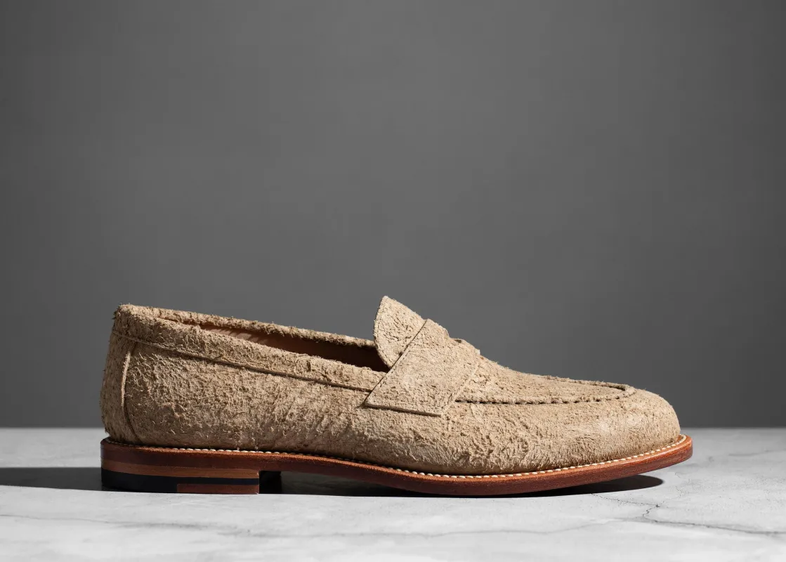 Traveler Penny Milkshake Rough Suede sold by Grant Stone