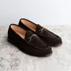 Horsebit Loafer Espresso Suede sold by Grant Stone