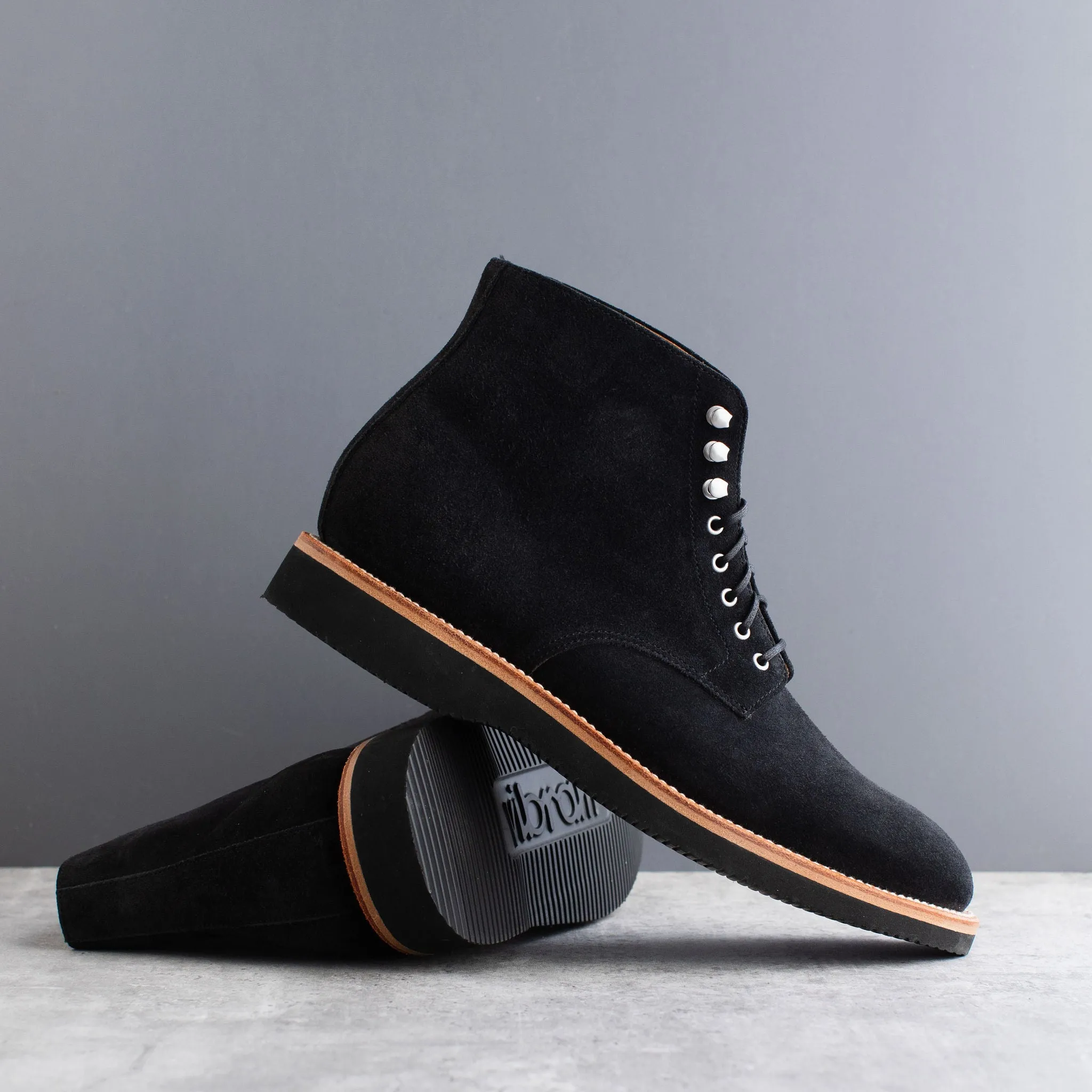 Edward Boot Black Suede sold by Grant Stone product image thumbnail 5