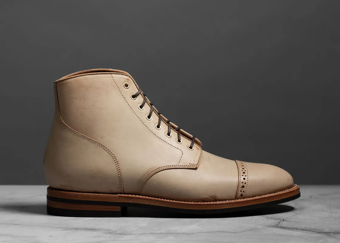 Garrison Boot Waxed Burro sold by Grant Stone