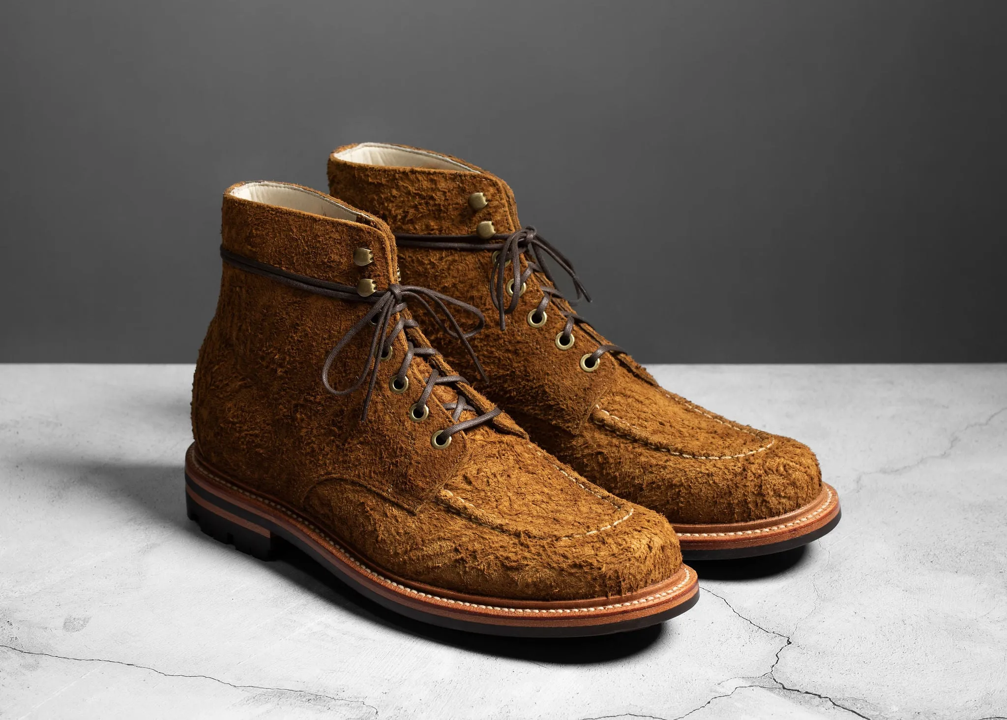 Brass Boot Bronze Rough Suede sold by Grant Stone product image thumbnail 2