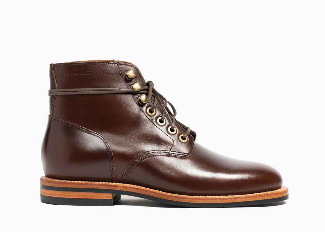 Nora Boot Crimson Chromexcel sold by Grant Stone