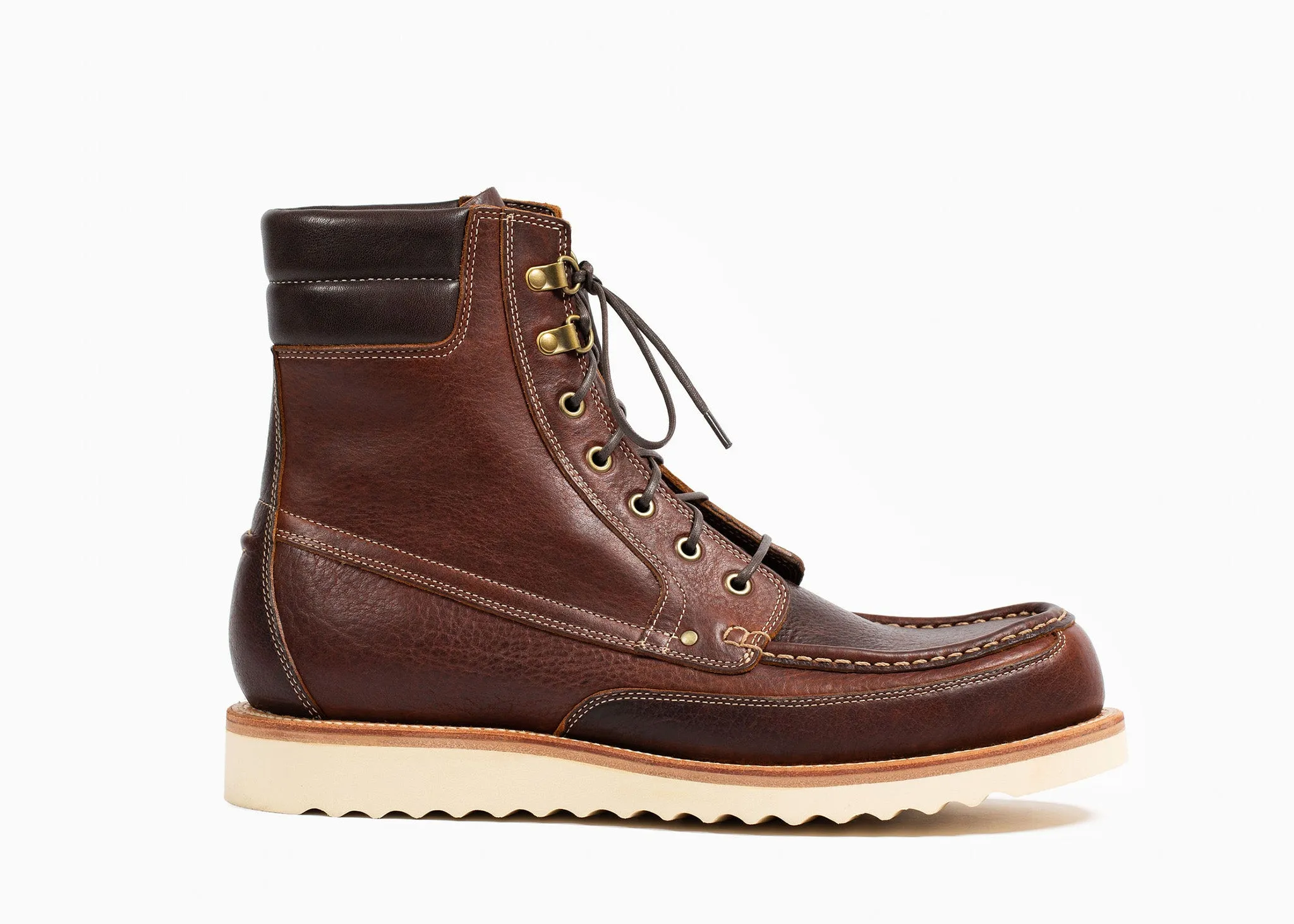 Field Boot Walnut Bison sold by Grant Stone