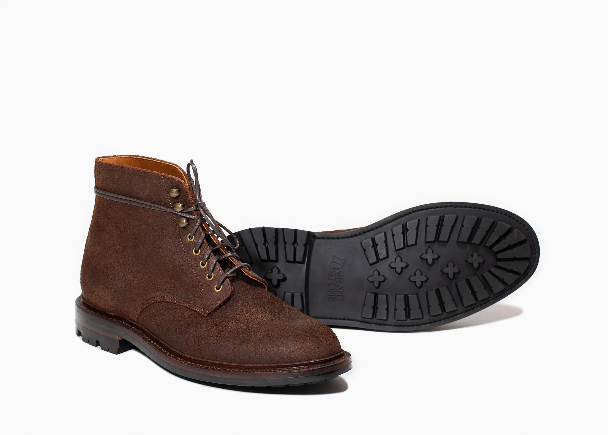Edward Boot Dark Oak Roughout sold by Grant Stone product image thumbnail 2