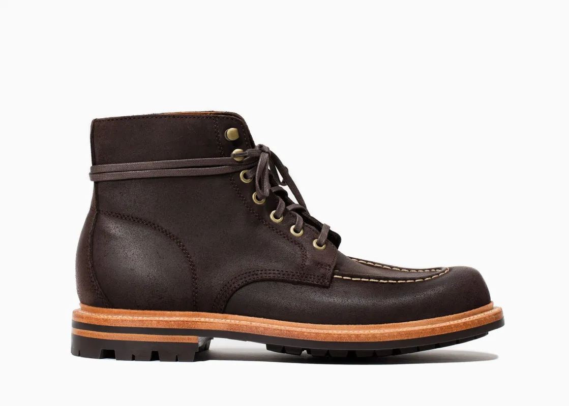 Brass Boot Earth Waxed Commander sold by Grant Stone