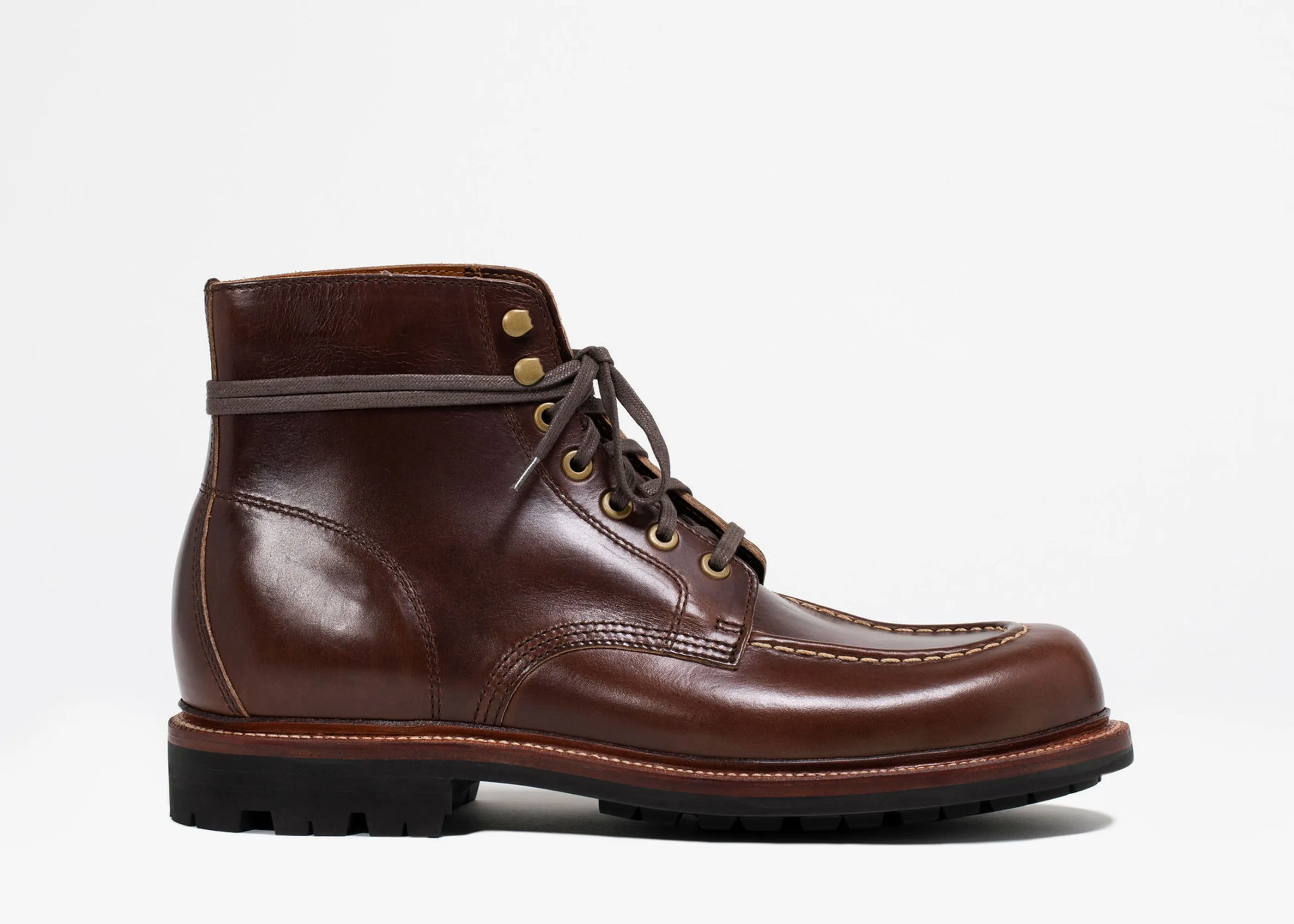 Brass Boot Crimson Chromexcel sold by Grant Stone