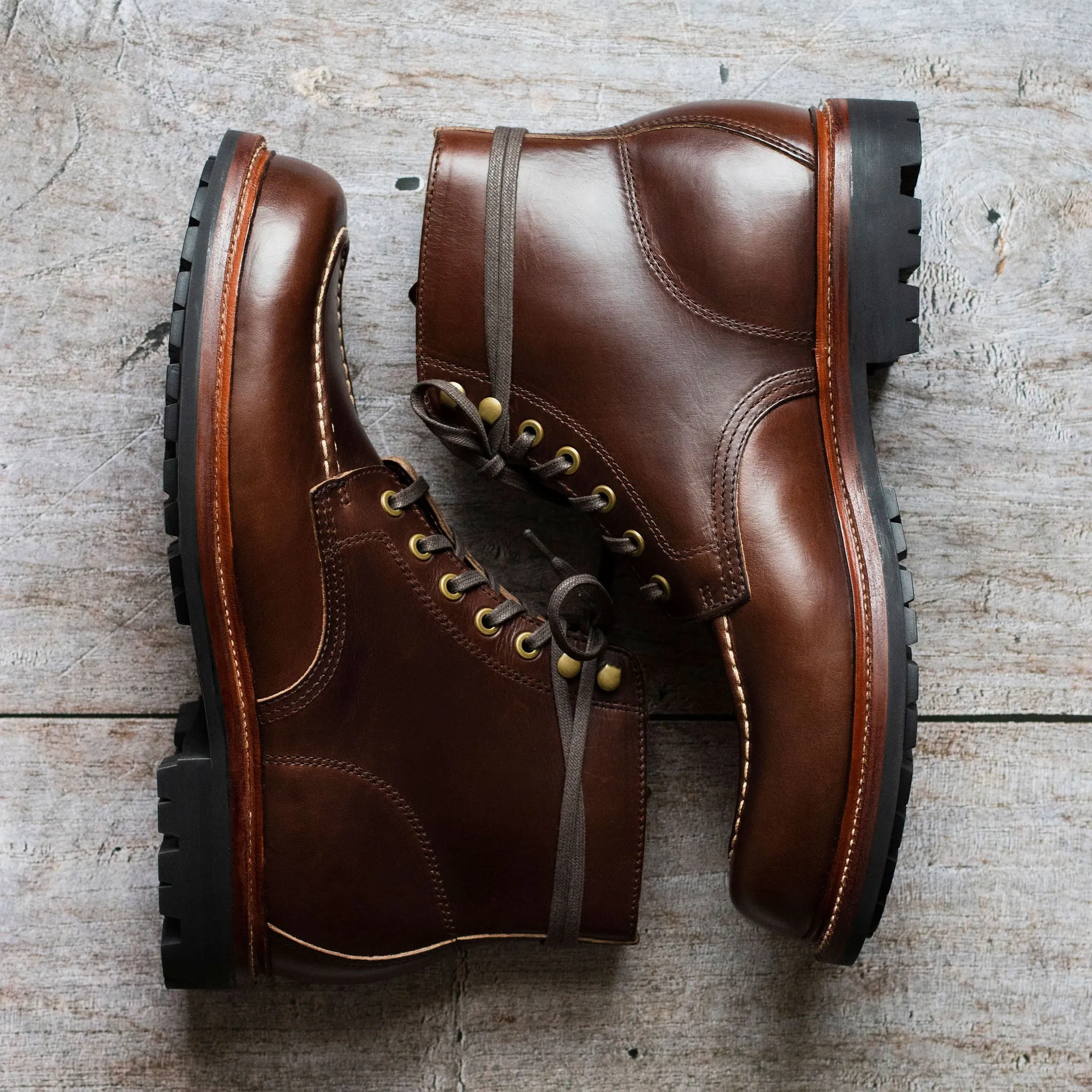 Brass Boot Crimson Chromexcel sold by Grant Stone product image thumbnail 5