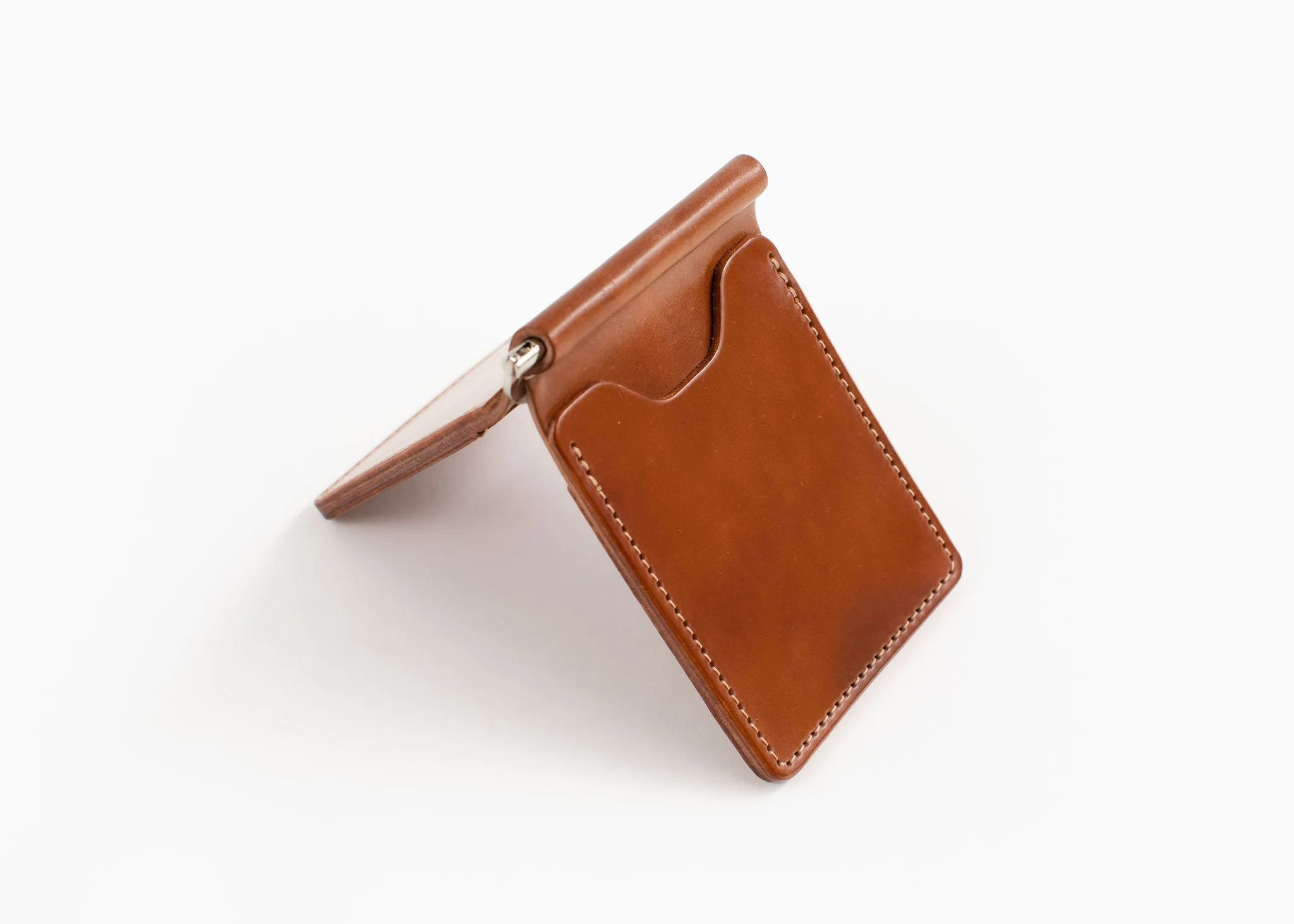 Ashland Capone Money Clip - Natural Shell Cordovan sold by Grant Stone product image thumbnail 2