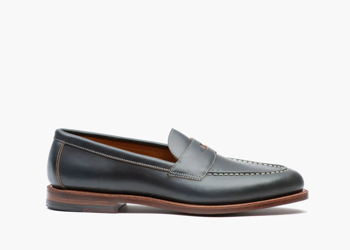 Traveler Penny Navy Chromexcel sold by Grant Stone