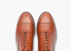 Cap Toe Oxford - British Tan sold by Grant Stone