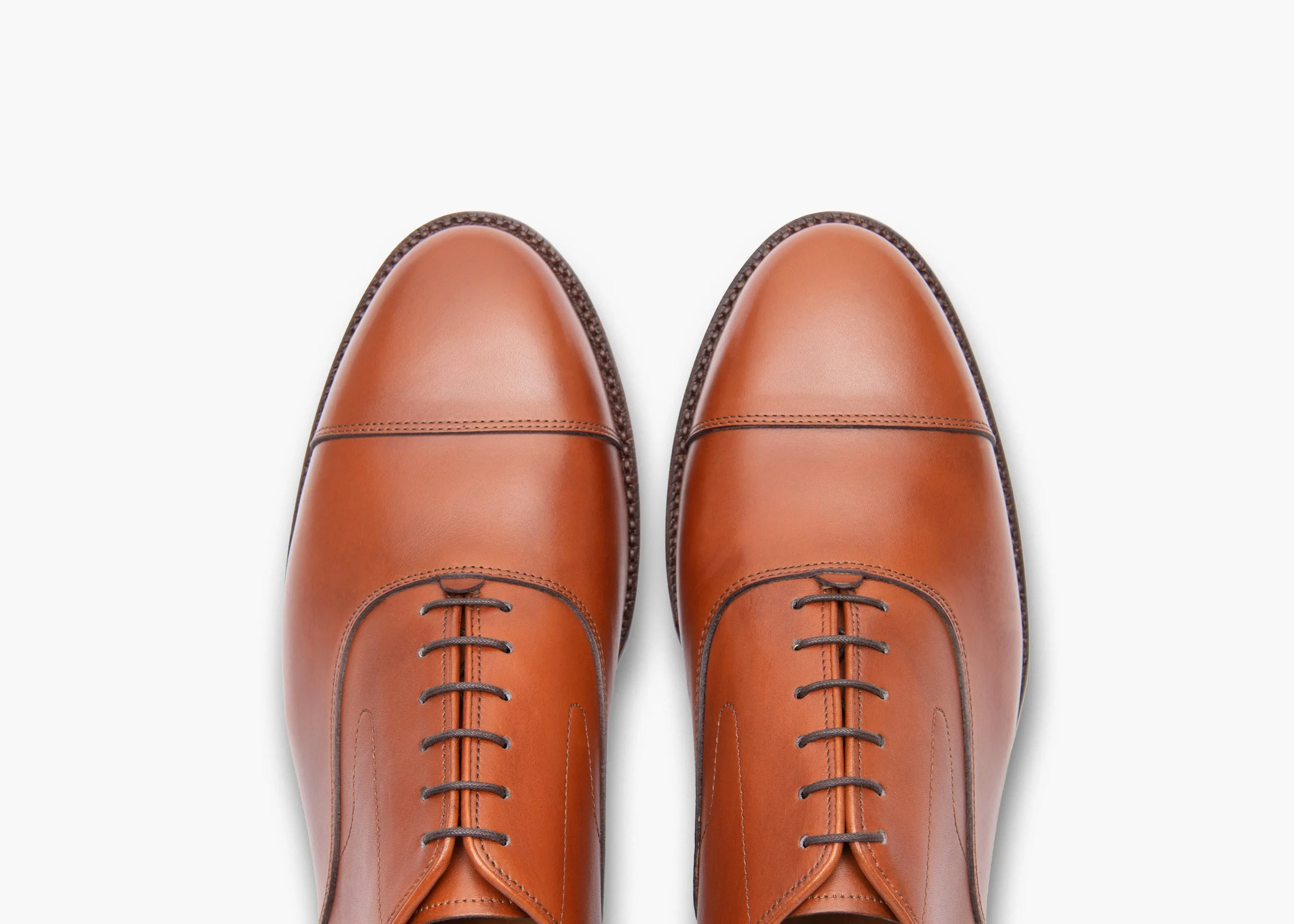 Cap Toe Oxford - British Tan sold by Grant Stone product image thumbnail 3