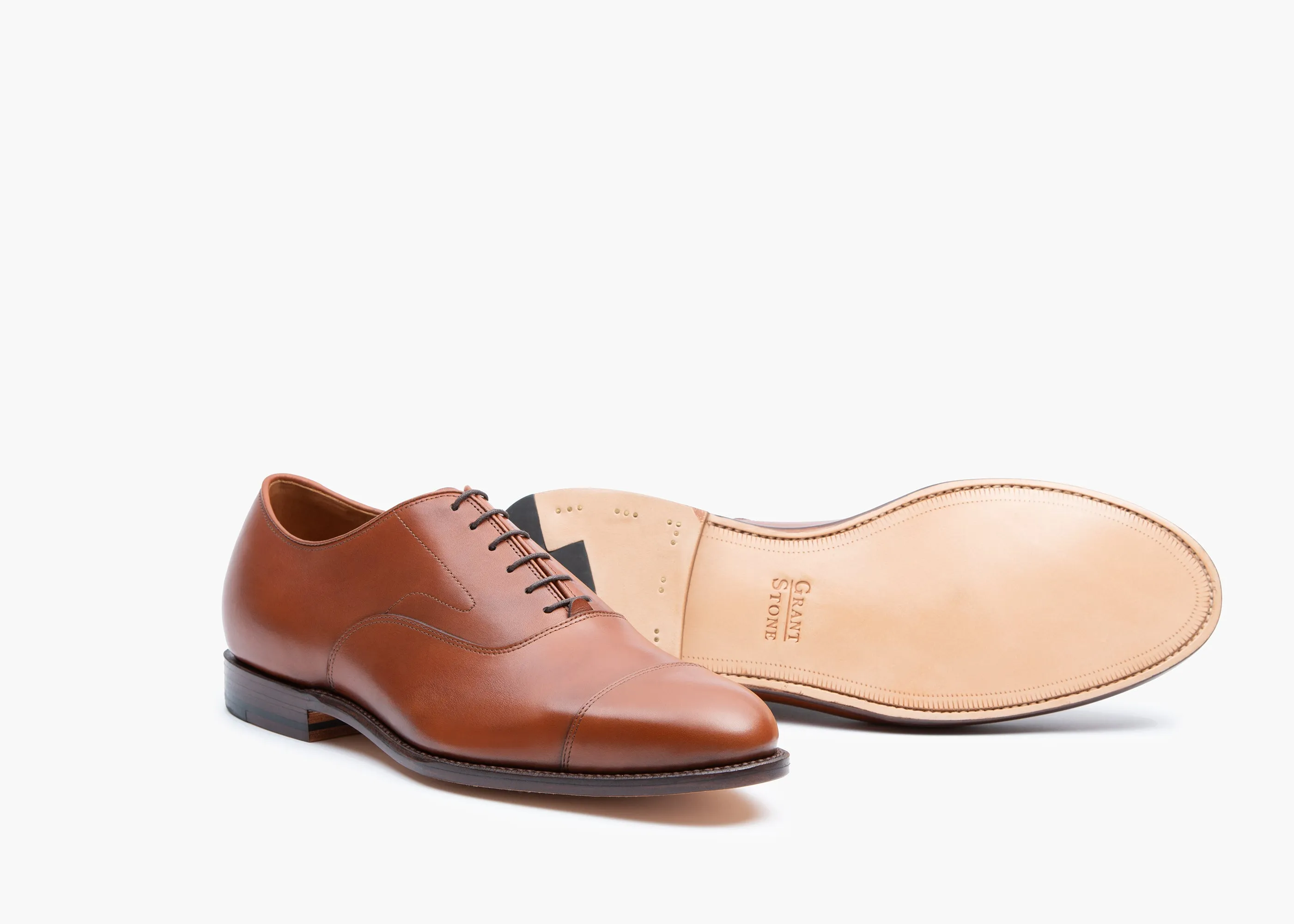Cap Toe Oxford - British Tan sold by Grant Stone product image thumbnail 2