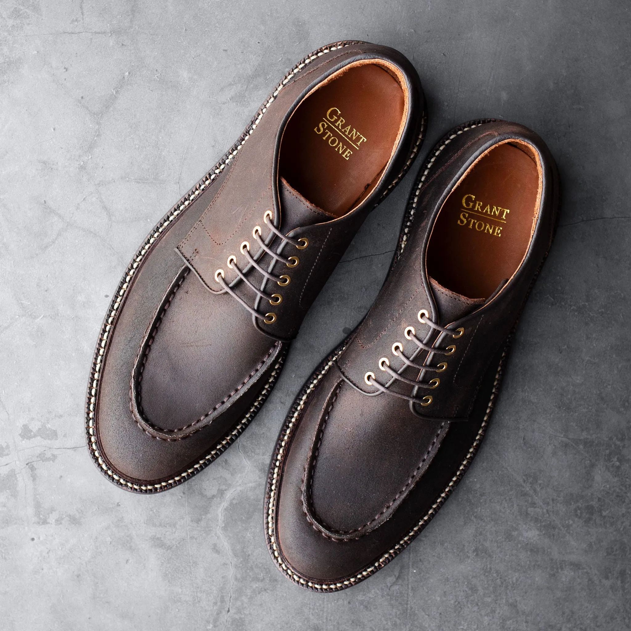 Moc Toe Derby Tobacco Waxed Commander sold by Grant Stone product image thumbnail 5