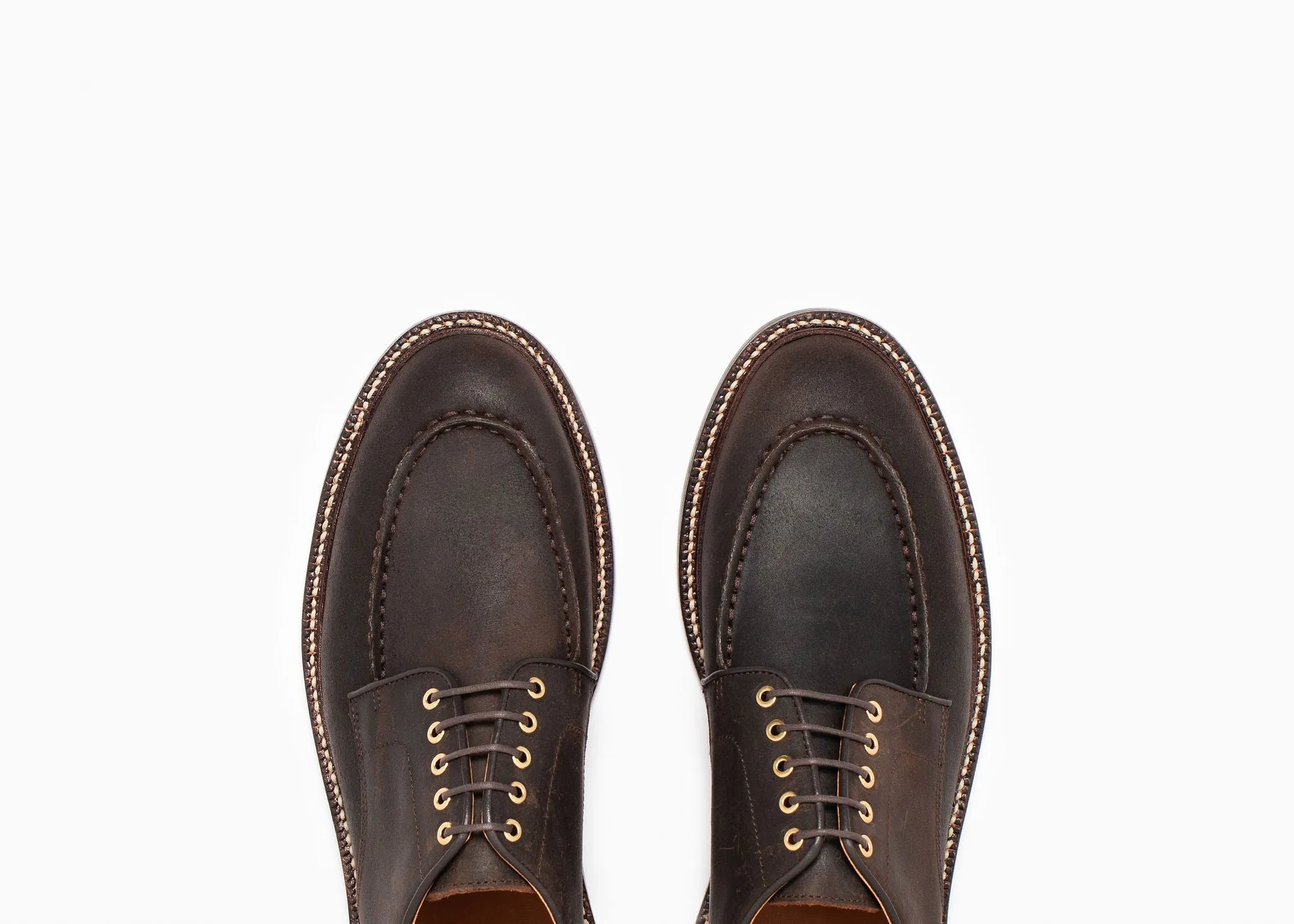 Moc Toe Derby Tobacco Waxed Commander sold by Grant Stone product image thumbnail 3