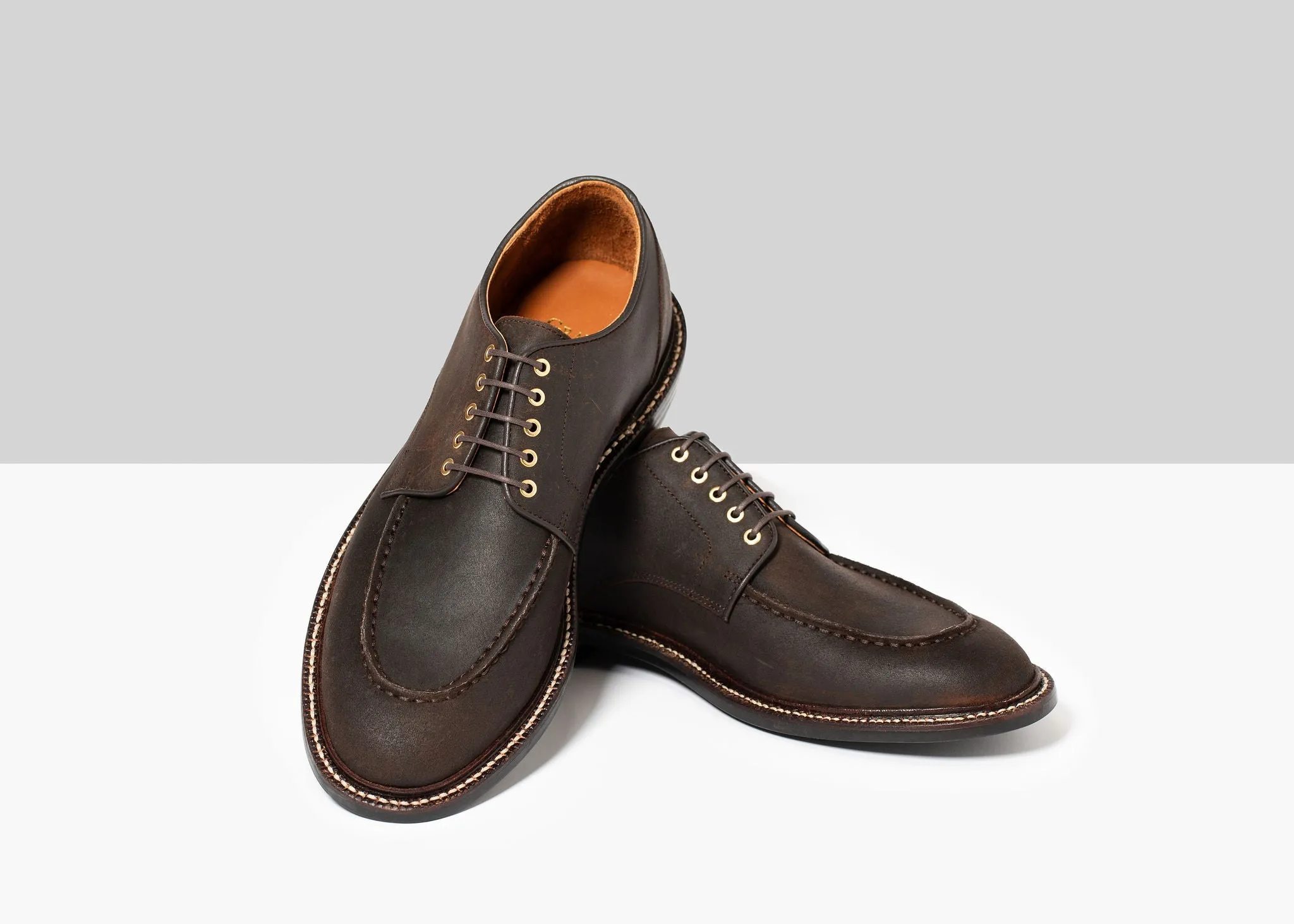 Moc Toe Derby Tobacco Waxed Commander sold by Grant Stone product image thumbnail 4