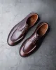 Moc Toe Derby Crimson Chromexcel sold by Grant Stone