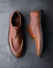 Moc Toe Derby Saddle Tan sold by Grant Stone
