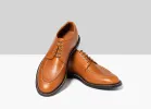 Moc Toe Derby Saddle Tan sold by Grant Stone
