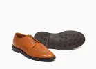 Moc Toe Derby Saddle Tan sold by Grant Stone