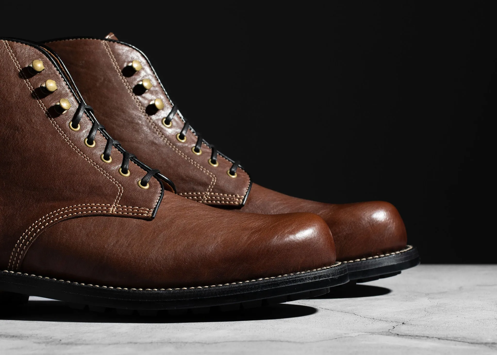 Pre-Order | Baroda Boot Chocolate Washed Horsehide sold by Grant Stone product image thumbnail 4