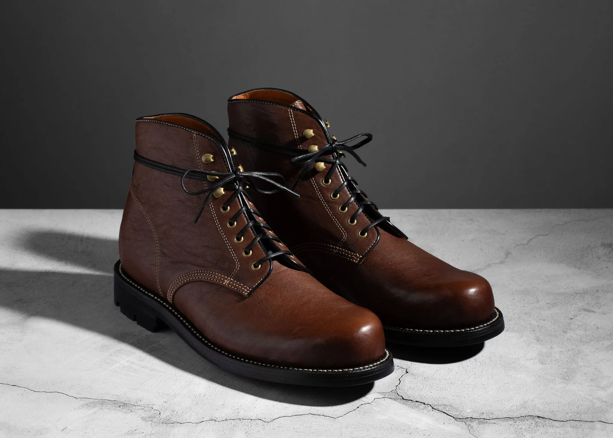 Pre-Order | Baroda Boot Chocolate Washed Horsehide sold by Grant Stone product image thumbnail 2