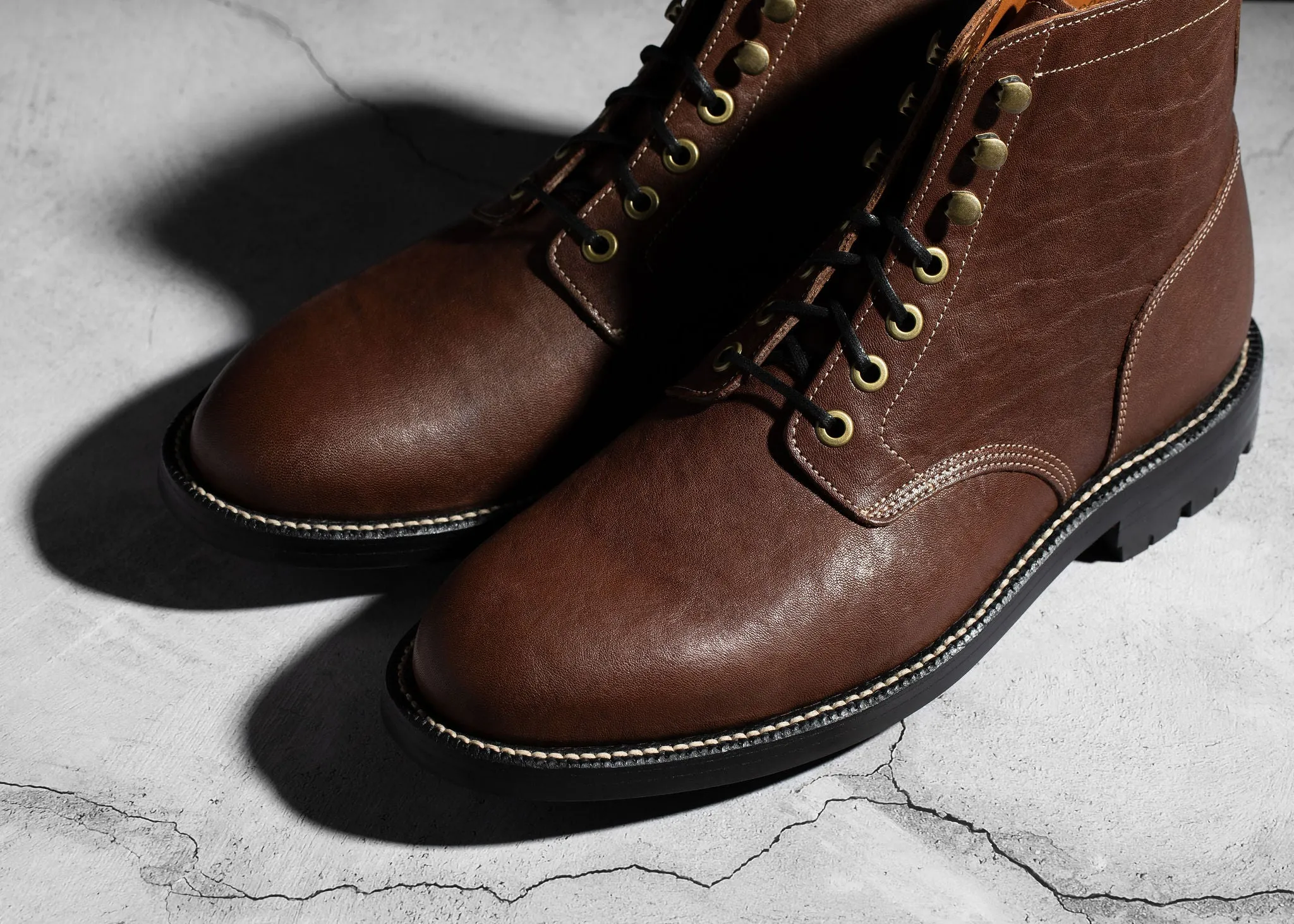 Diesel Boot Chocolate Washed Horsehide sold by Grant Stone product image thumbnail 5