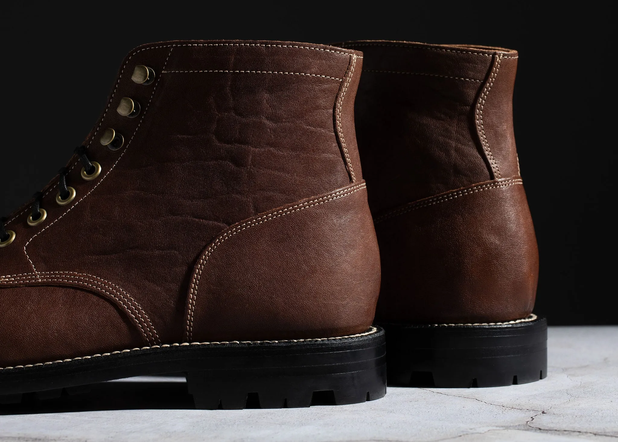 Diesel Boot Chocolate Washed Horsehide sold by Grant Stone product image thumbnail 4