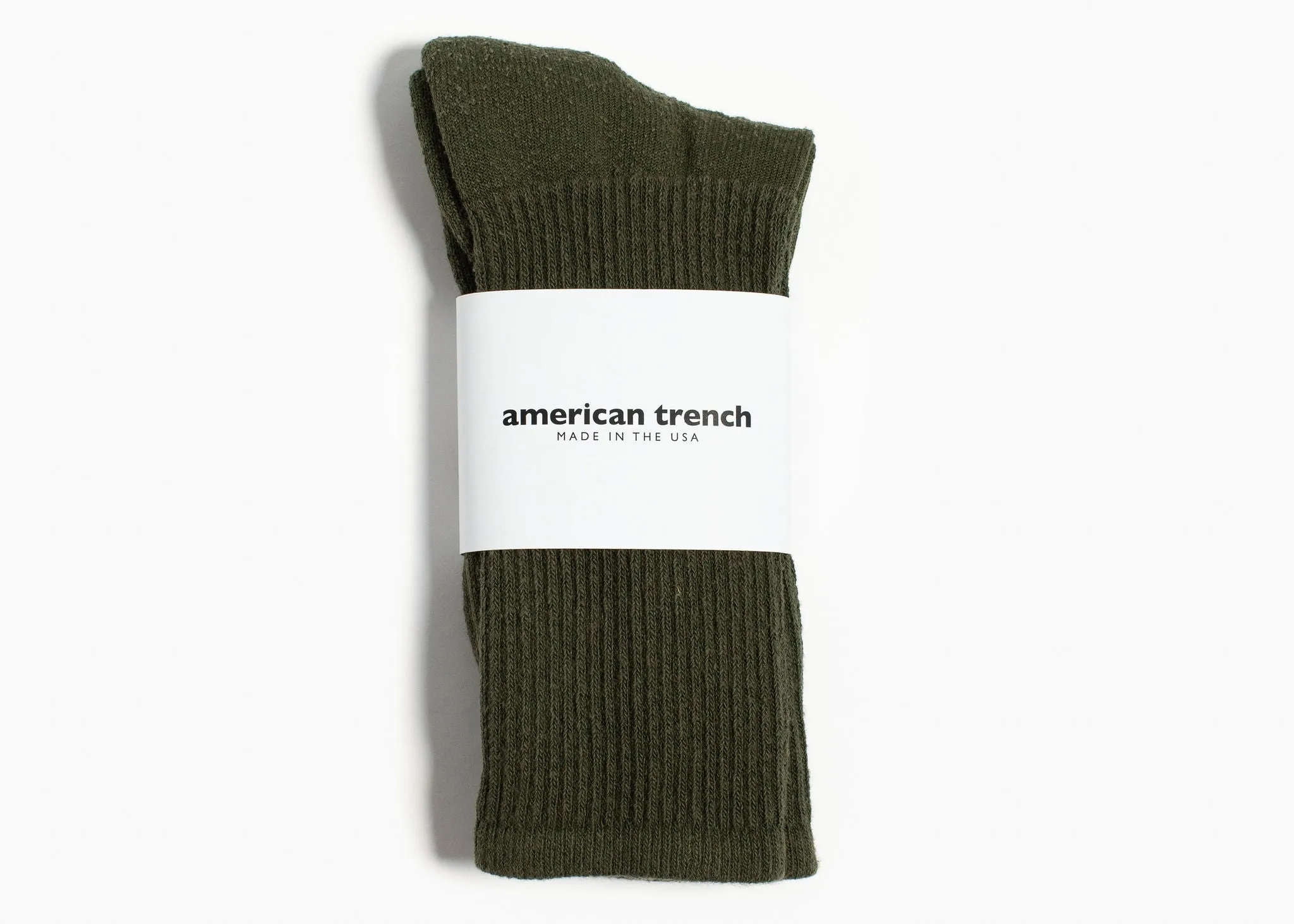 American Trench Mil-Spec Sport Sock – Olive sold by Grant Stone