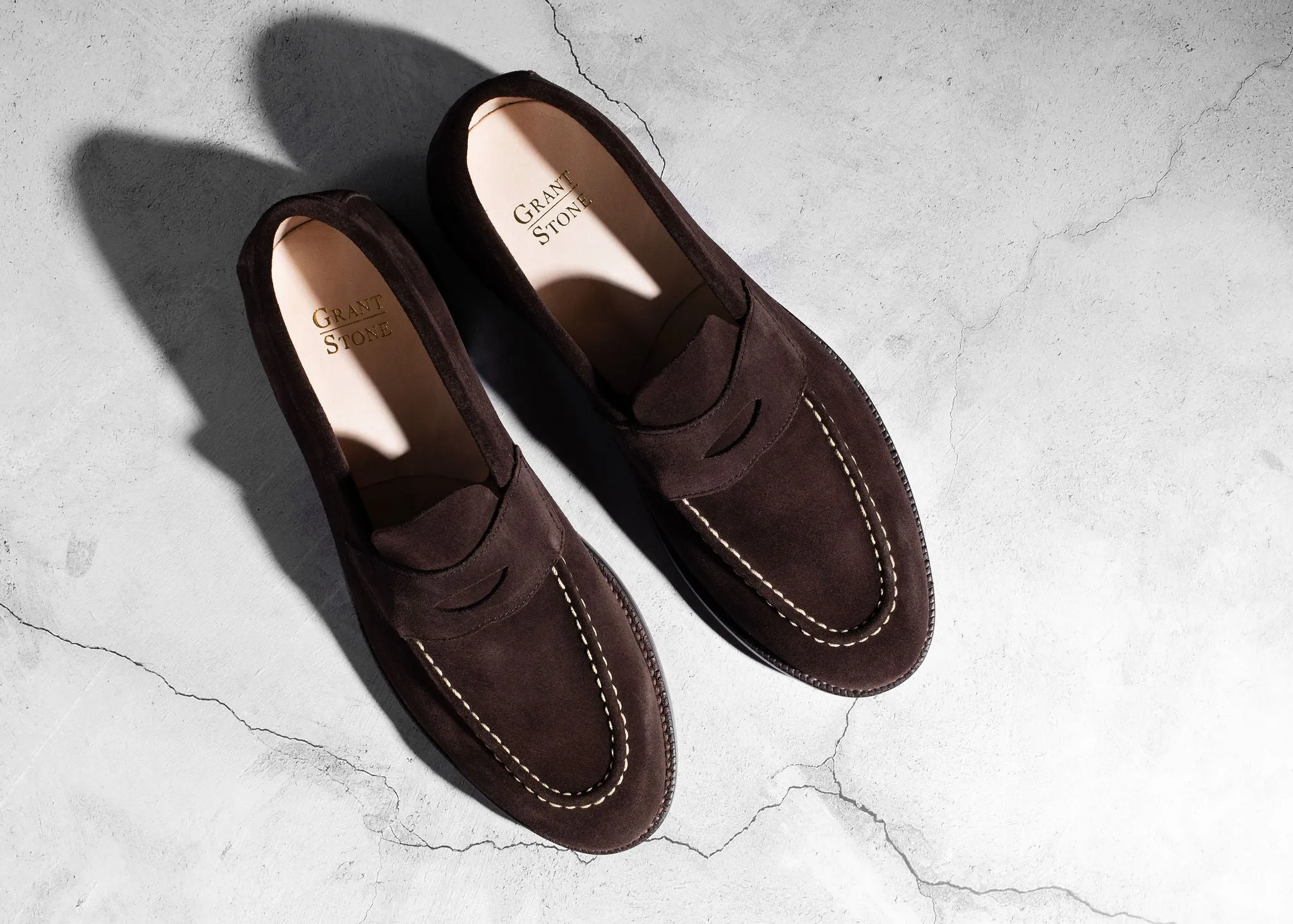 Unlined Traveler Penny Espresso Suede sold by Grant Stone product image thumbnail 3