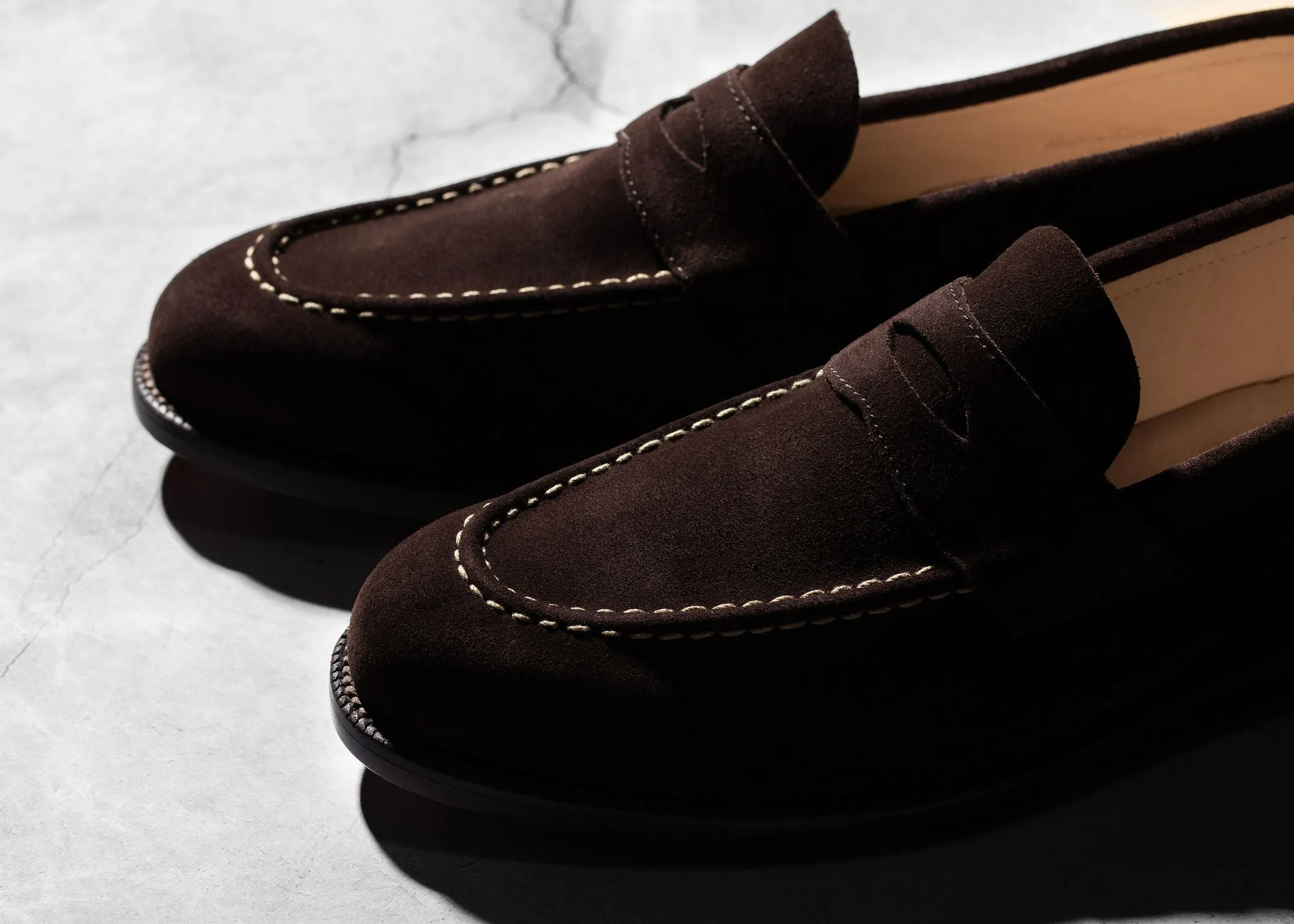 Unlined Traveler Penny Espresso Suede sold by Grant Stone product image thumbnail 4