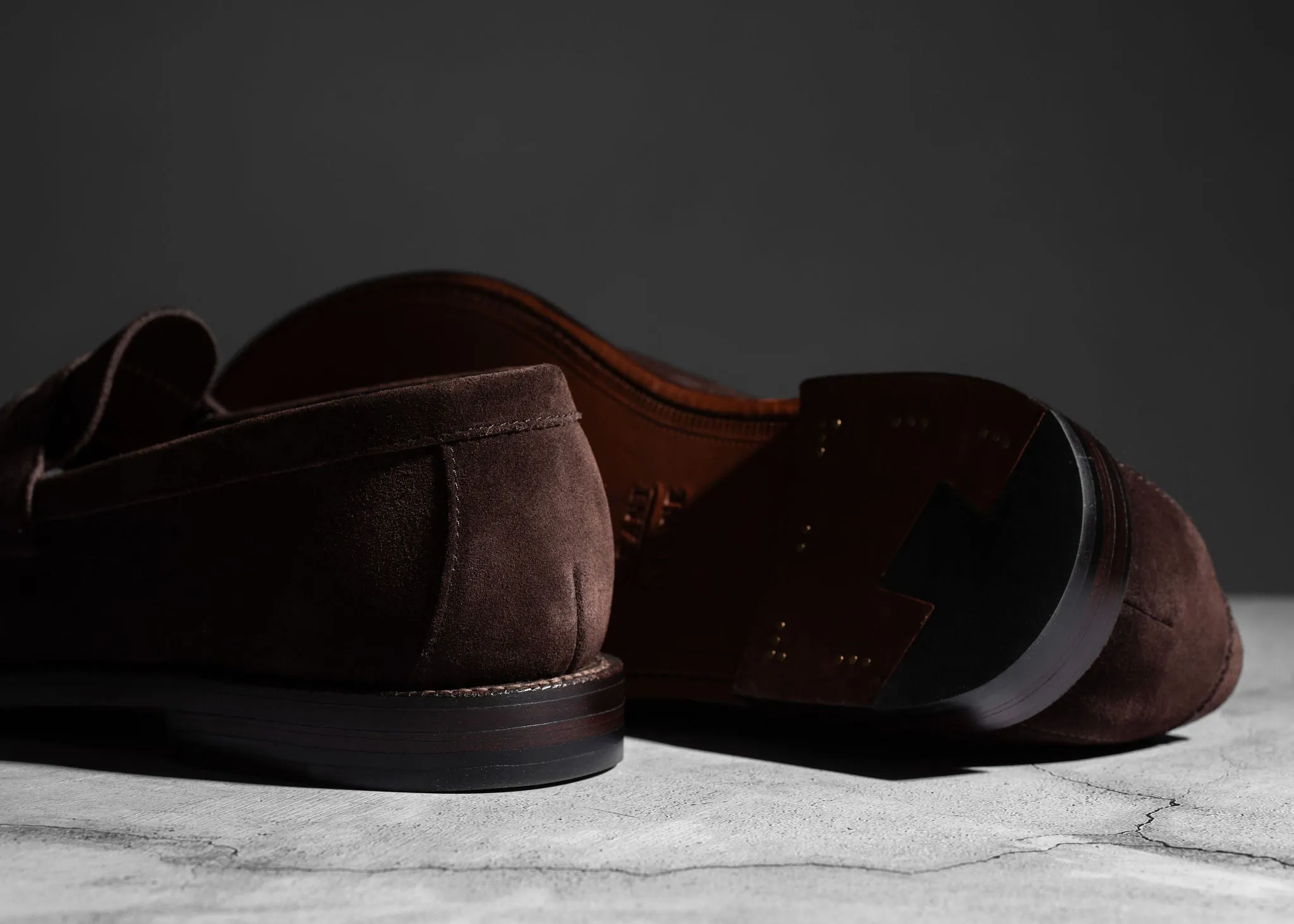 Unlined Traveler Penny Espresso Suede sold by Grant Stone product image thumbnail 5
