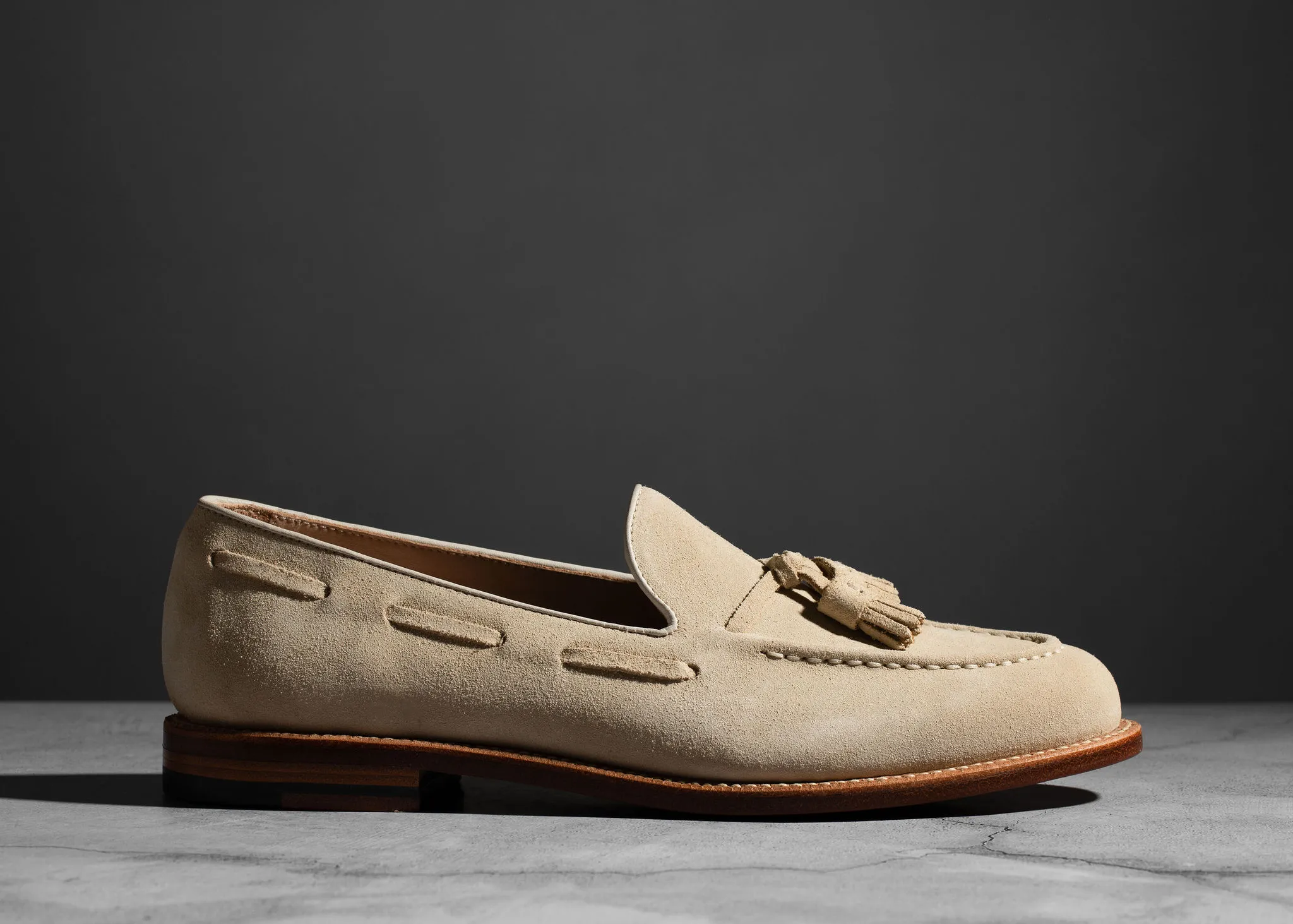 Pre-Order | Tassel Loafer Safari Suede sold by Grant Stone