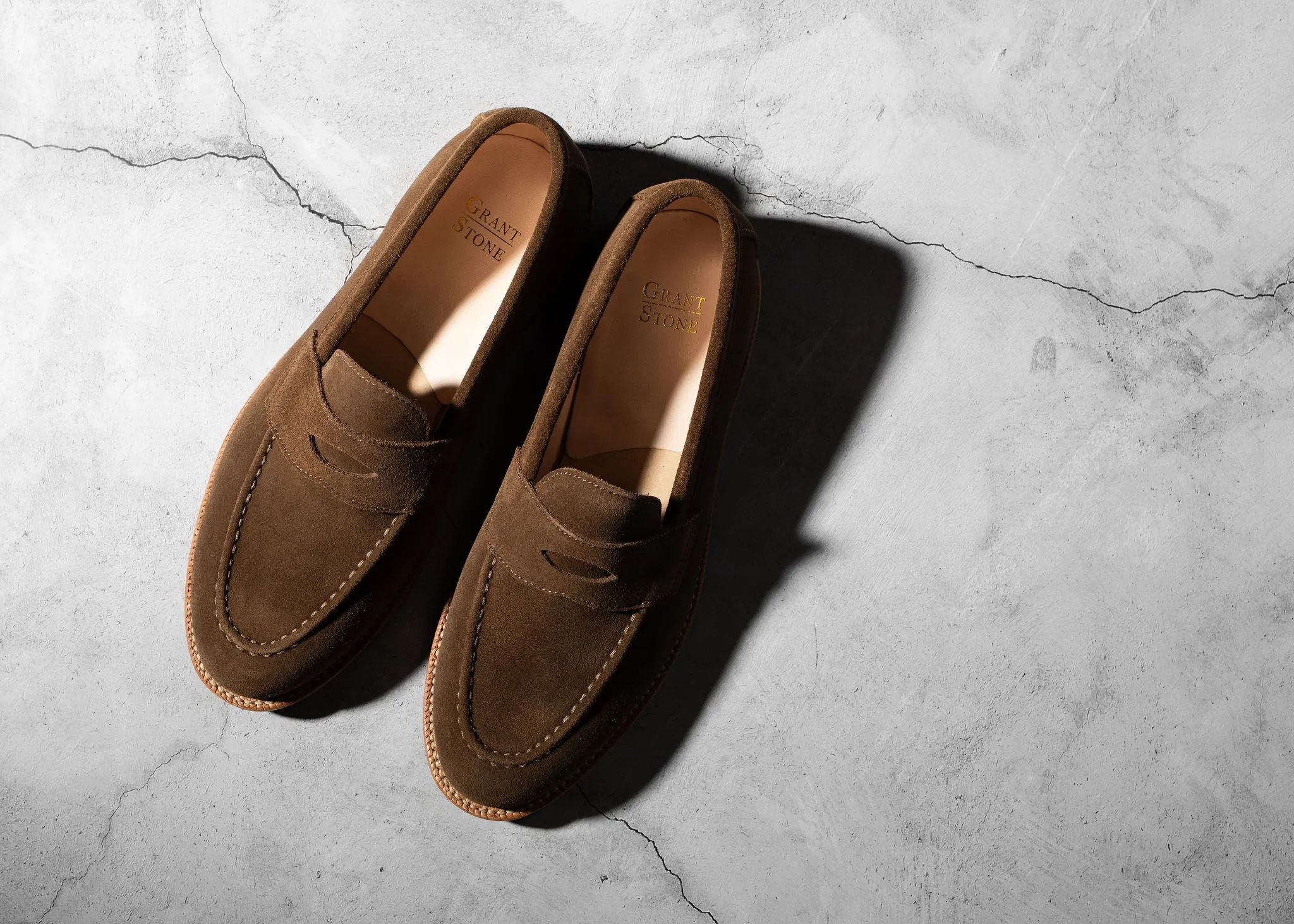 Pre-Order | Traveler Penny Loafer Husk Suede sold by Grant Stone product image thumbnail 3