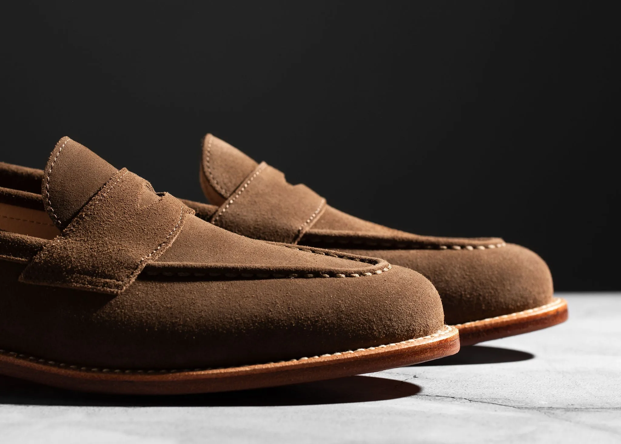Pre-Order | Traveler Penny Loafer Husk Suede sold by Grant Stone product image thumbnail 4