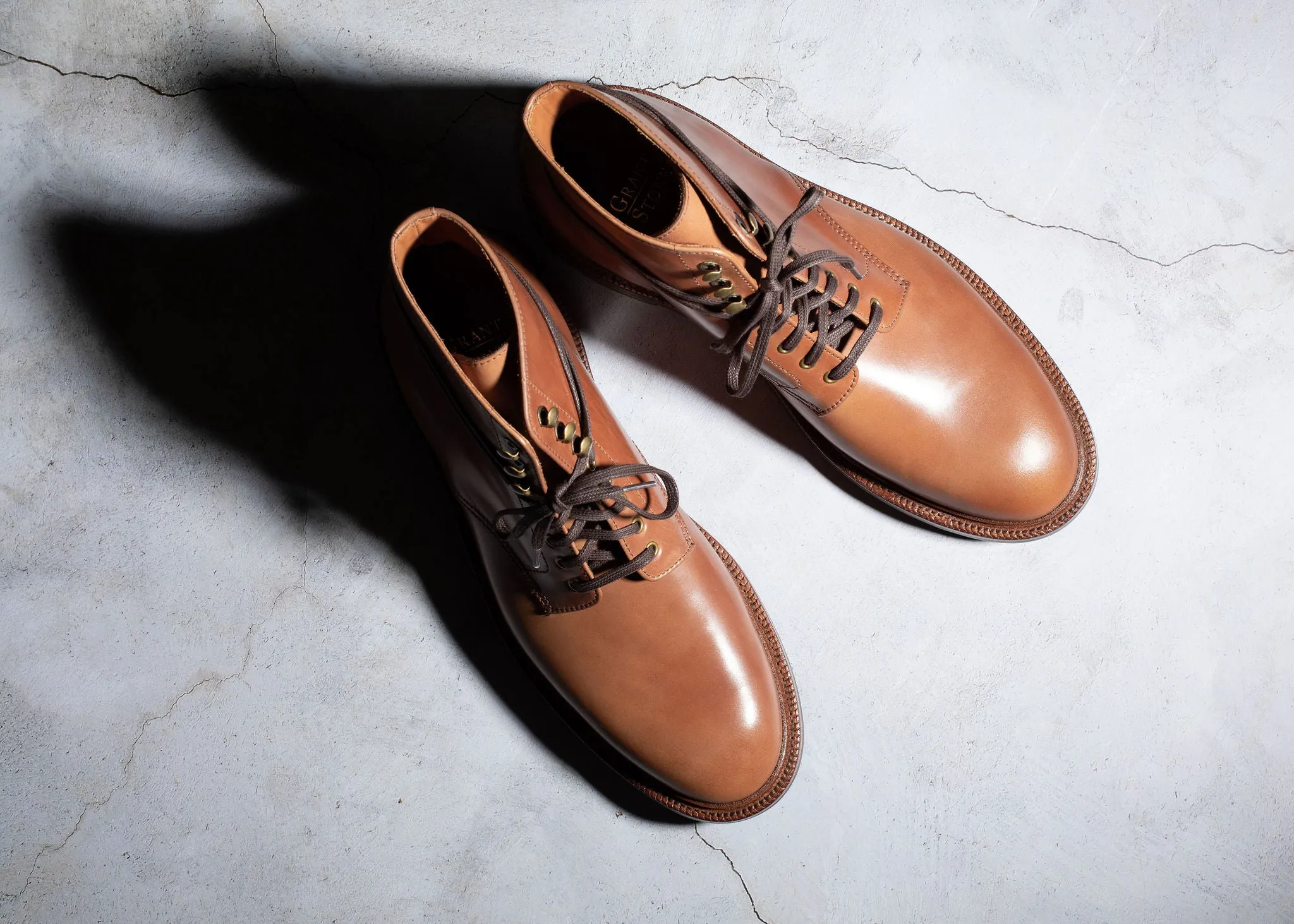 Pre-Order | Edward Boot Honey Glazed Shell Cordovan sold by Grant Stone product image thumbnail 3