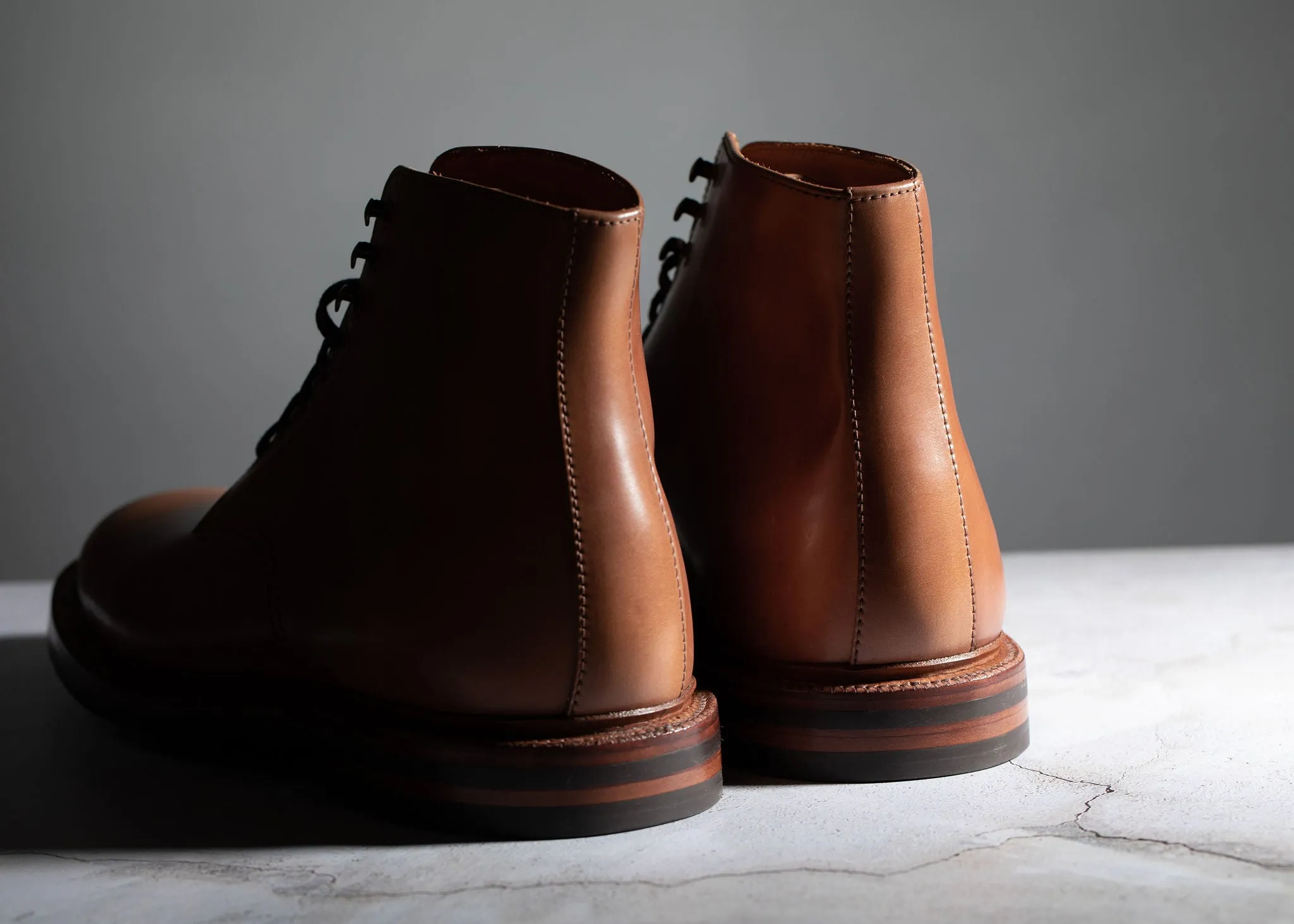 Pre-Order | Edward Boot Honey Glazed Shell Cordovan sold by Grant Stone product image thumbnail 4