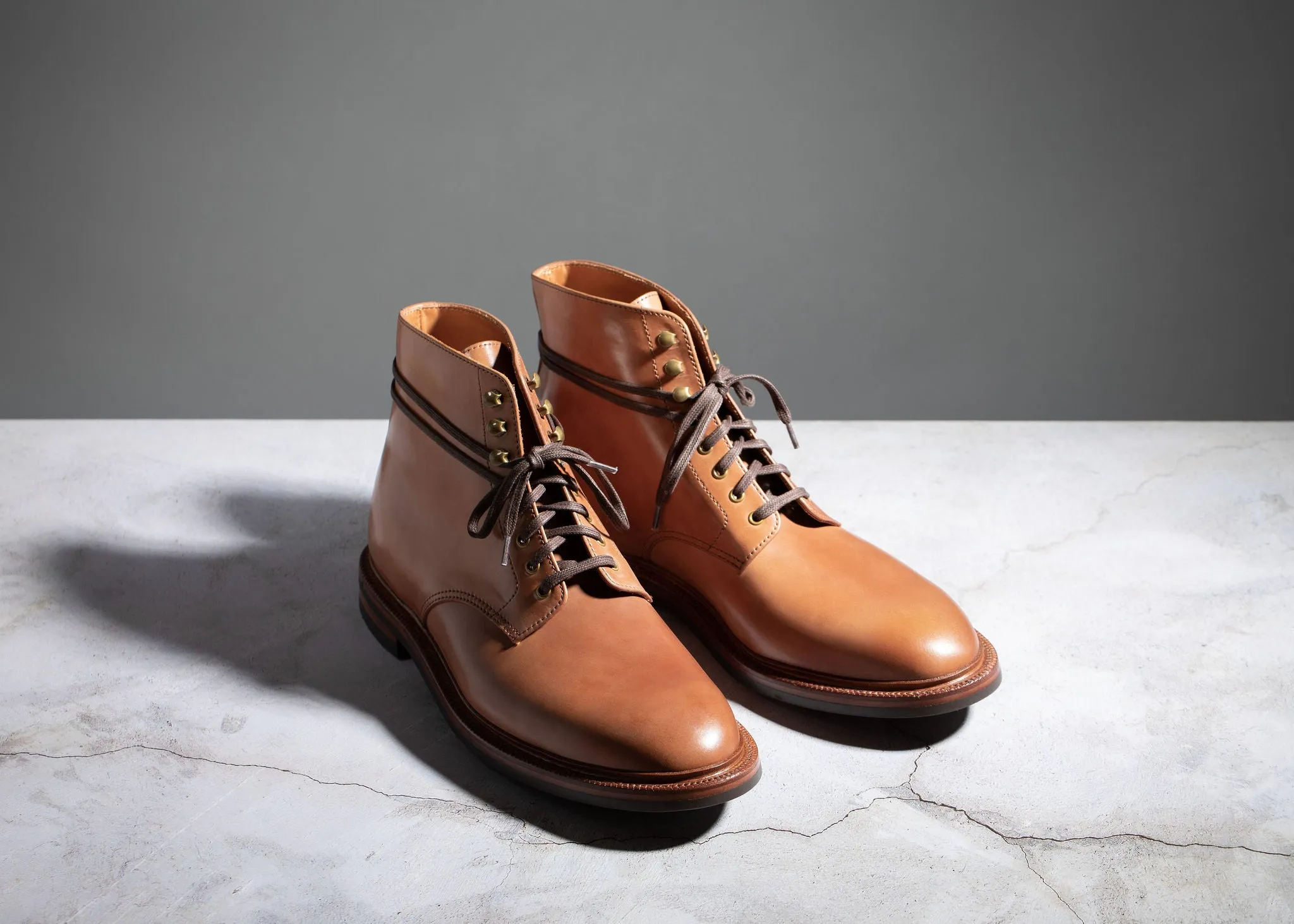 Pre-Order | Edward Boot Honey Glazed Shell Cordovan sold by Grant Stone product image thumbnail 2