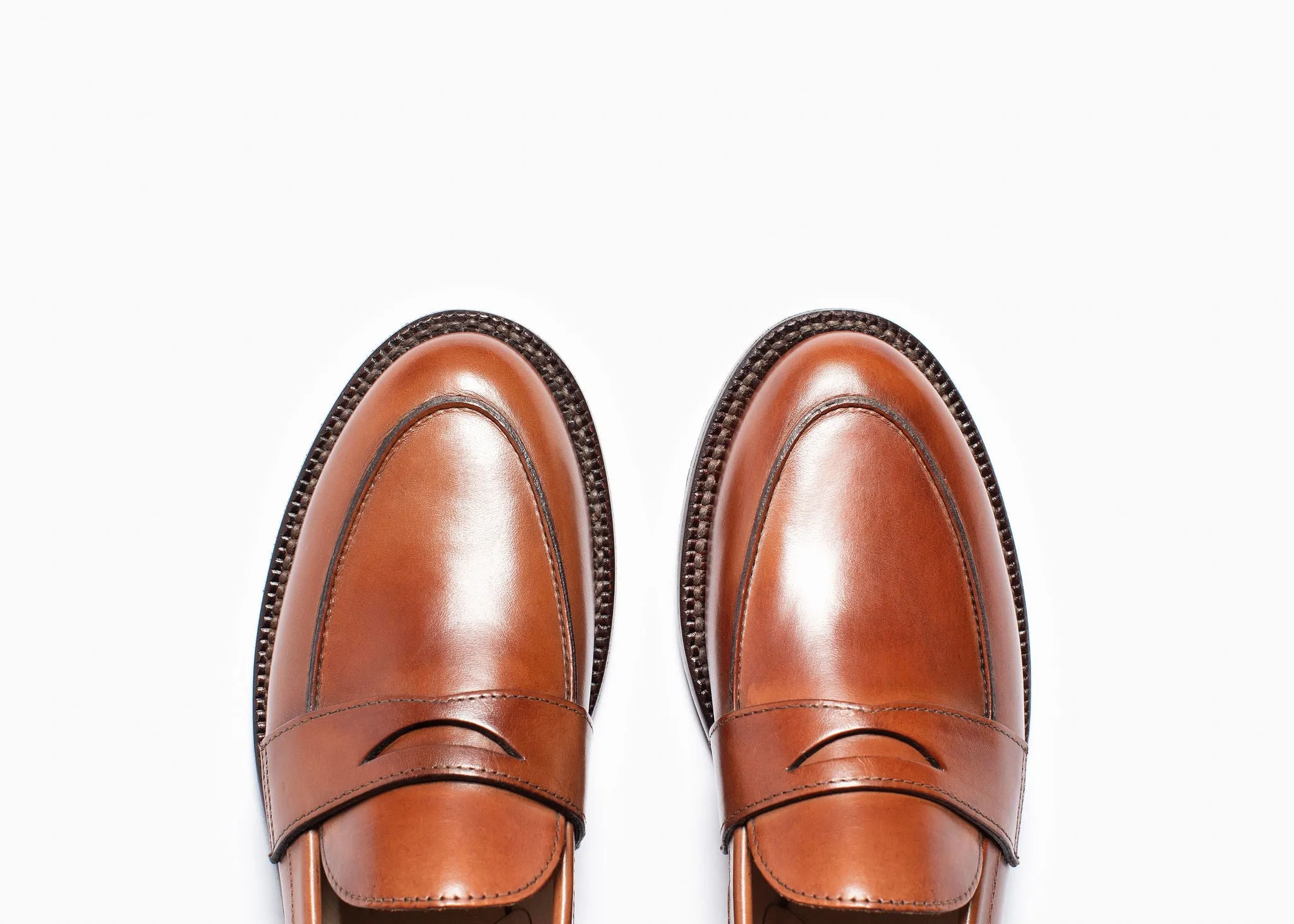 Clara Penny Loafer Chestnut Calf sold by Grant Stone product image thumbnail 2