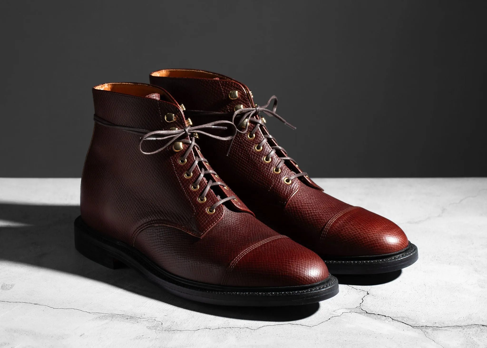 Pre-Order | Cap Toe Boot Tan Pioneer Reindeer sold by Grant Stone product image thumbnail 2
