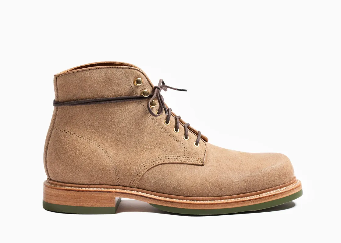 Baroda Boot Natural Roughout Chromexcel sold by Grant Stone
