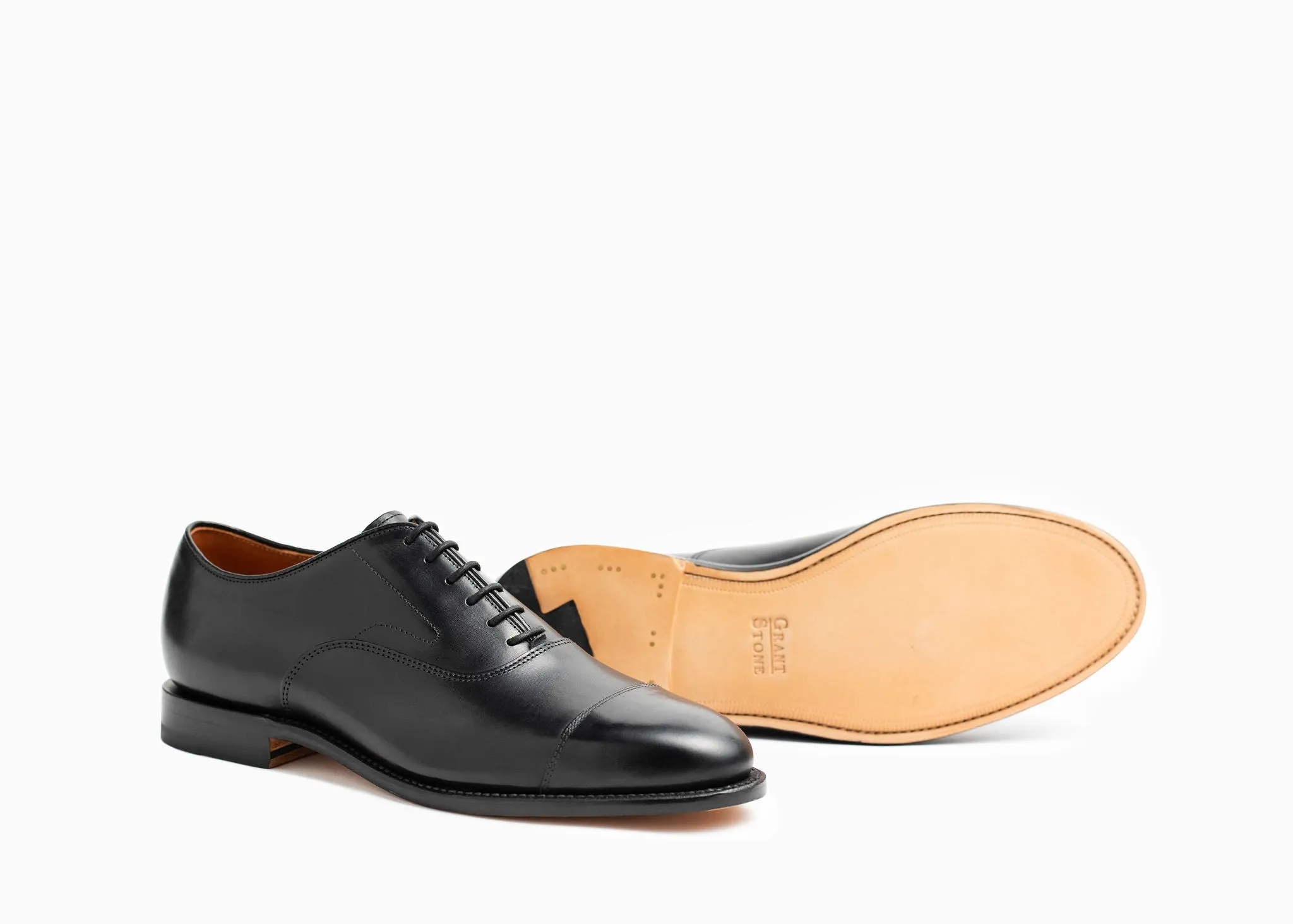 Cap Toe Oxford - Black Calf sold by Grant Stone product image thumbnail 2