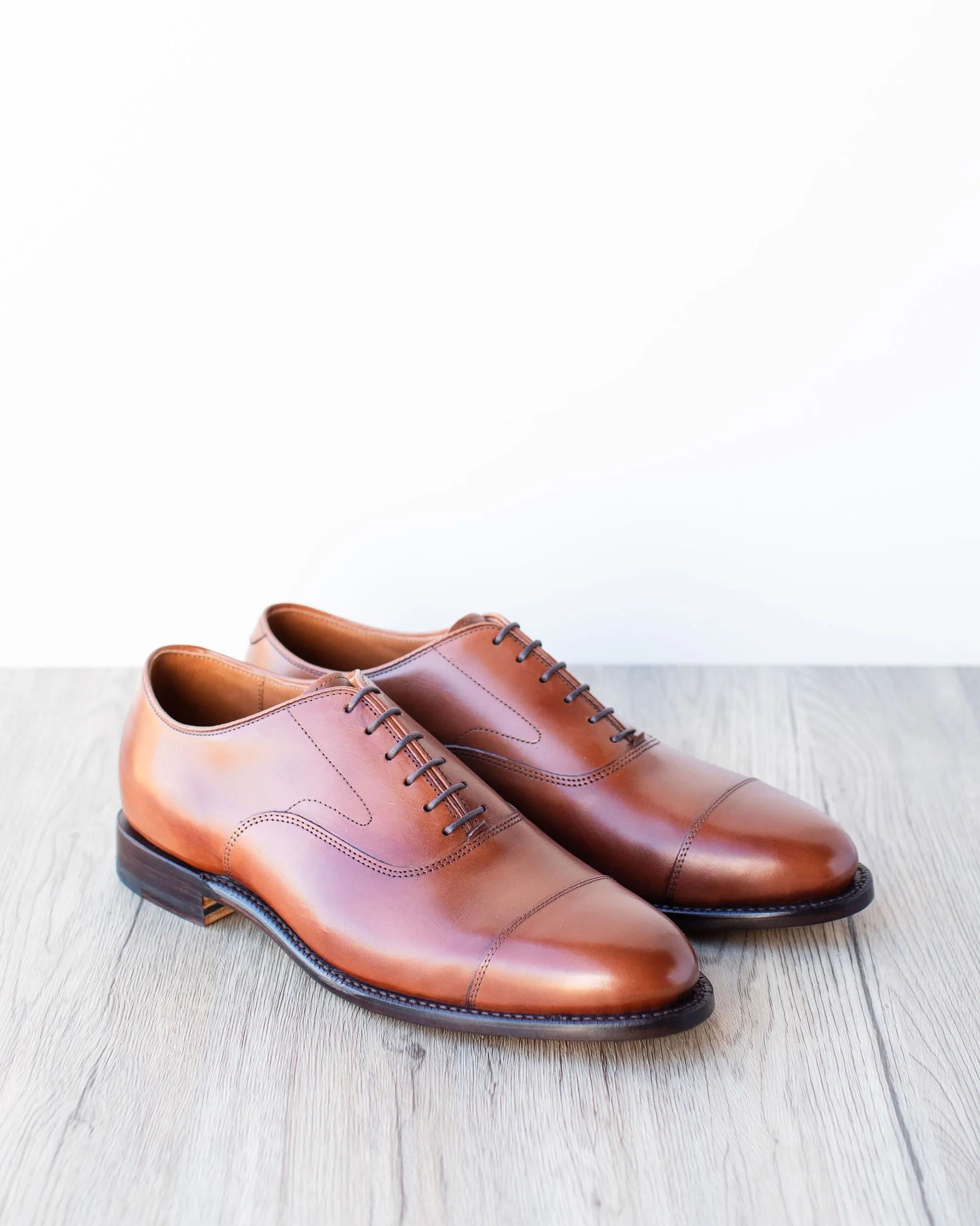 Cap Toe Oxford - Chestnut Calf sold by Grant Stone product image thumbnail 5