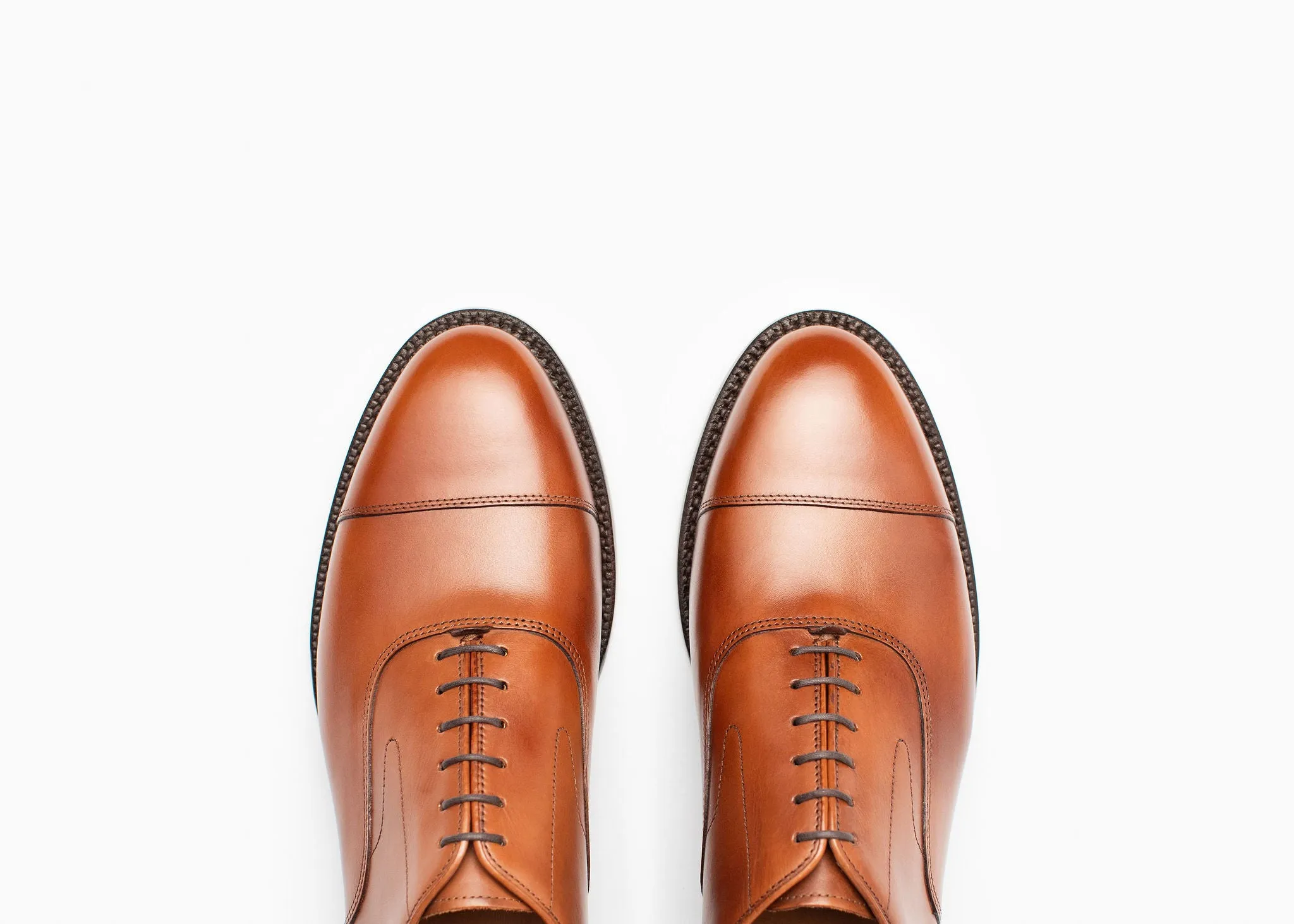 Cap Toe Oxford - Chestnut Calf sold by Grant Stone product image thumbnail 4